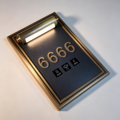 Personalized Custom Room Number Plaque