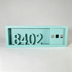 Personalized Custom Room Number Plaque