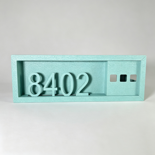 Personalized Custom Room Number Plaque