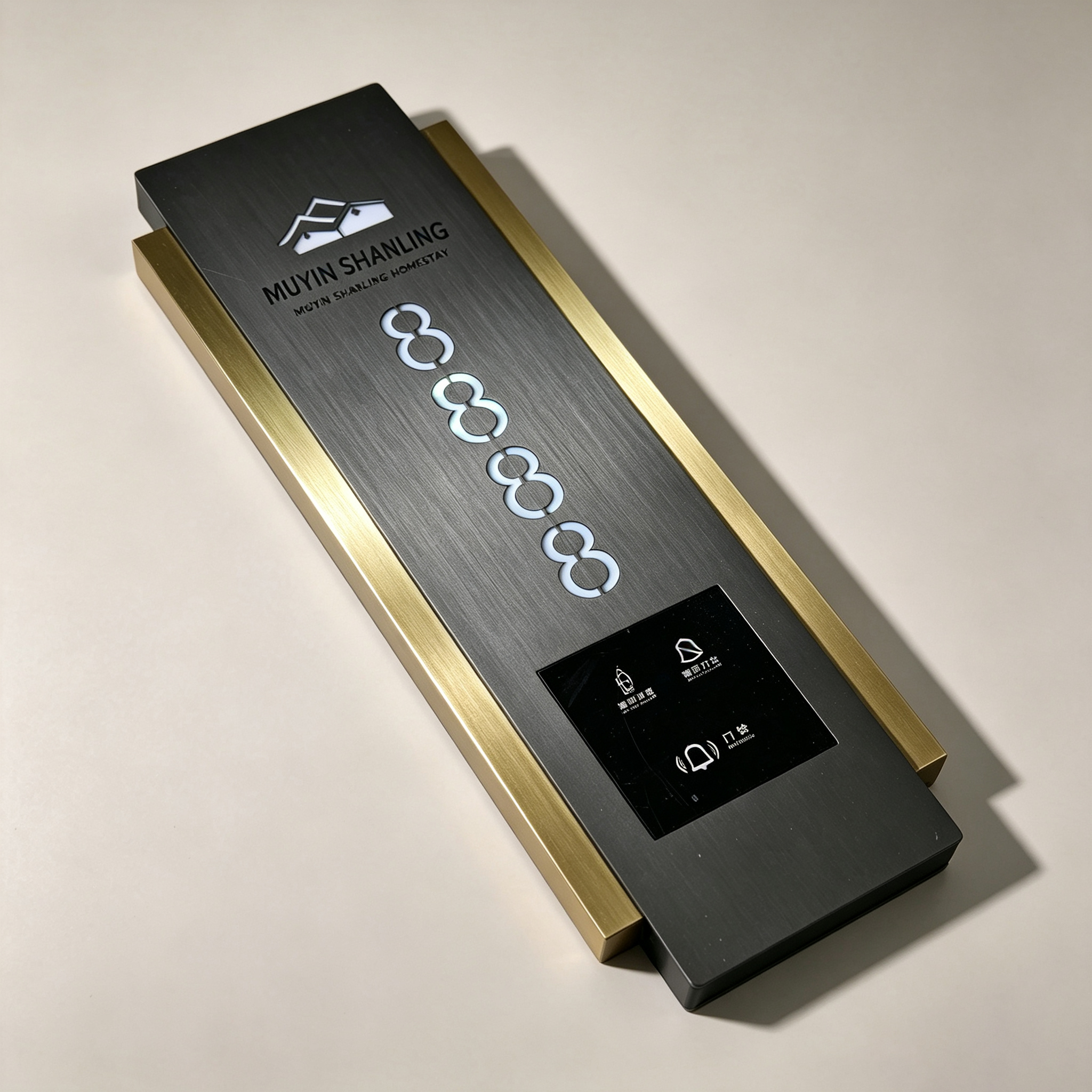Room Number Door Signs Hotel Door Plate Illuminated Signage