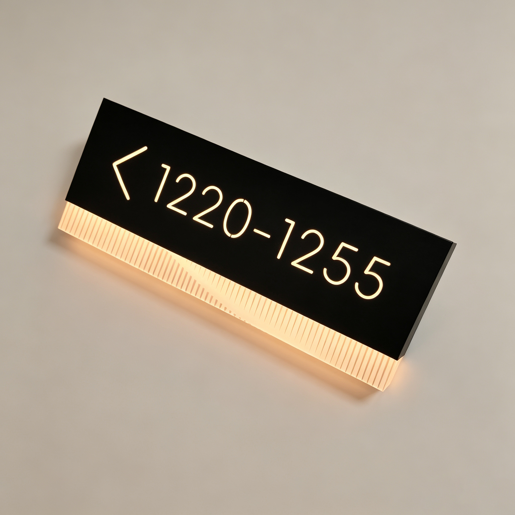 Custom LED Room Number Luminous Surface Light