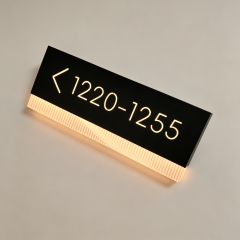 Custom LED Room Number Luminous Surface Light
