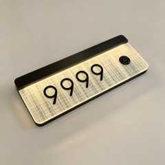 Hotel Door Signs Apparent Door Number with Number for Hostels and Apartments