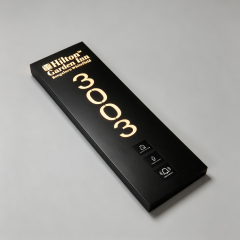 Vertical Backlit LED Room Number Sign With Doorbell Buttons