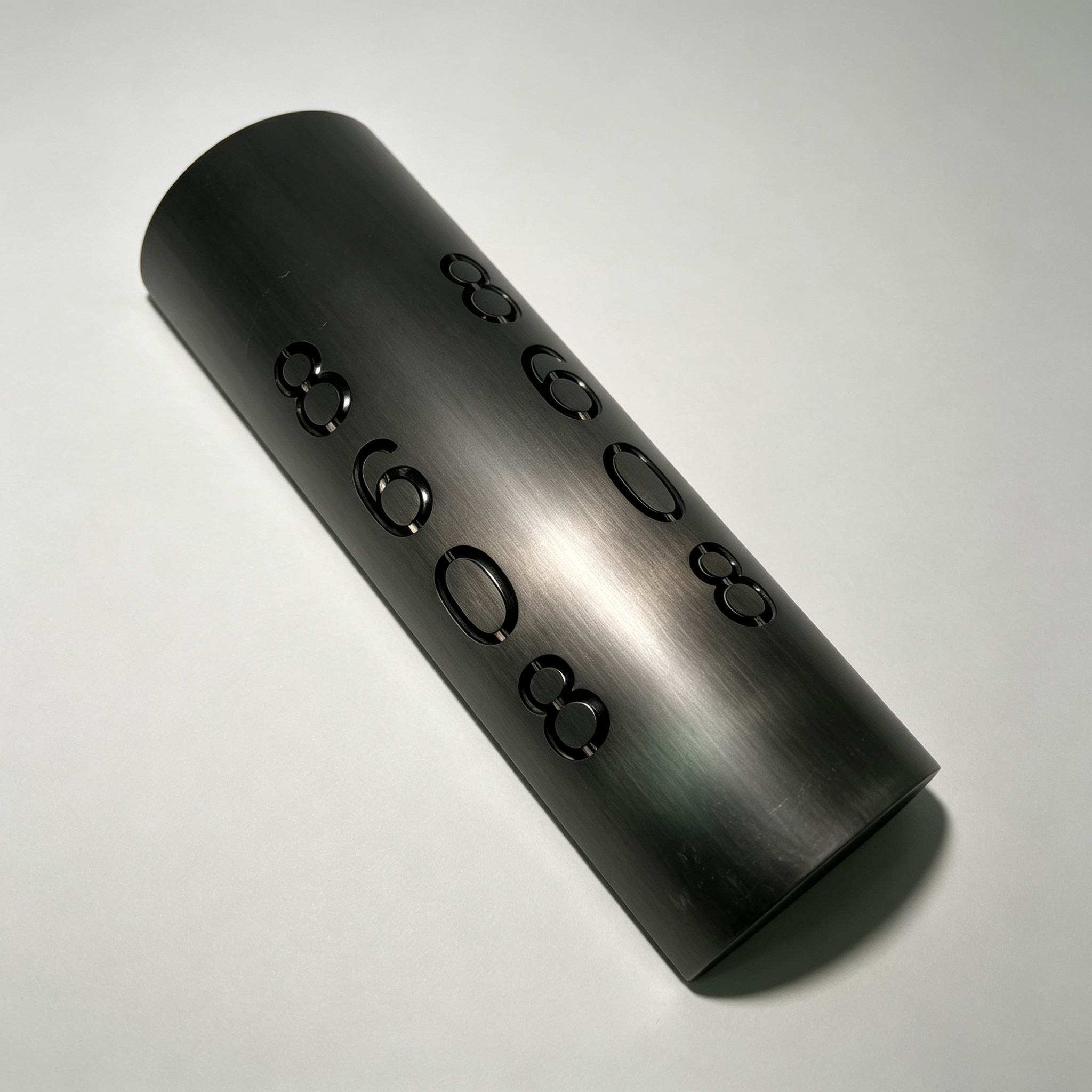 Round Tube Backlit Room Number Plate