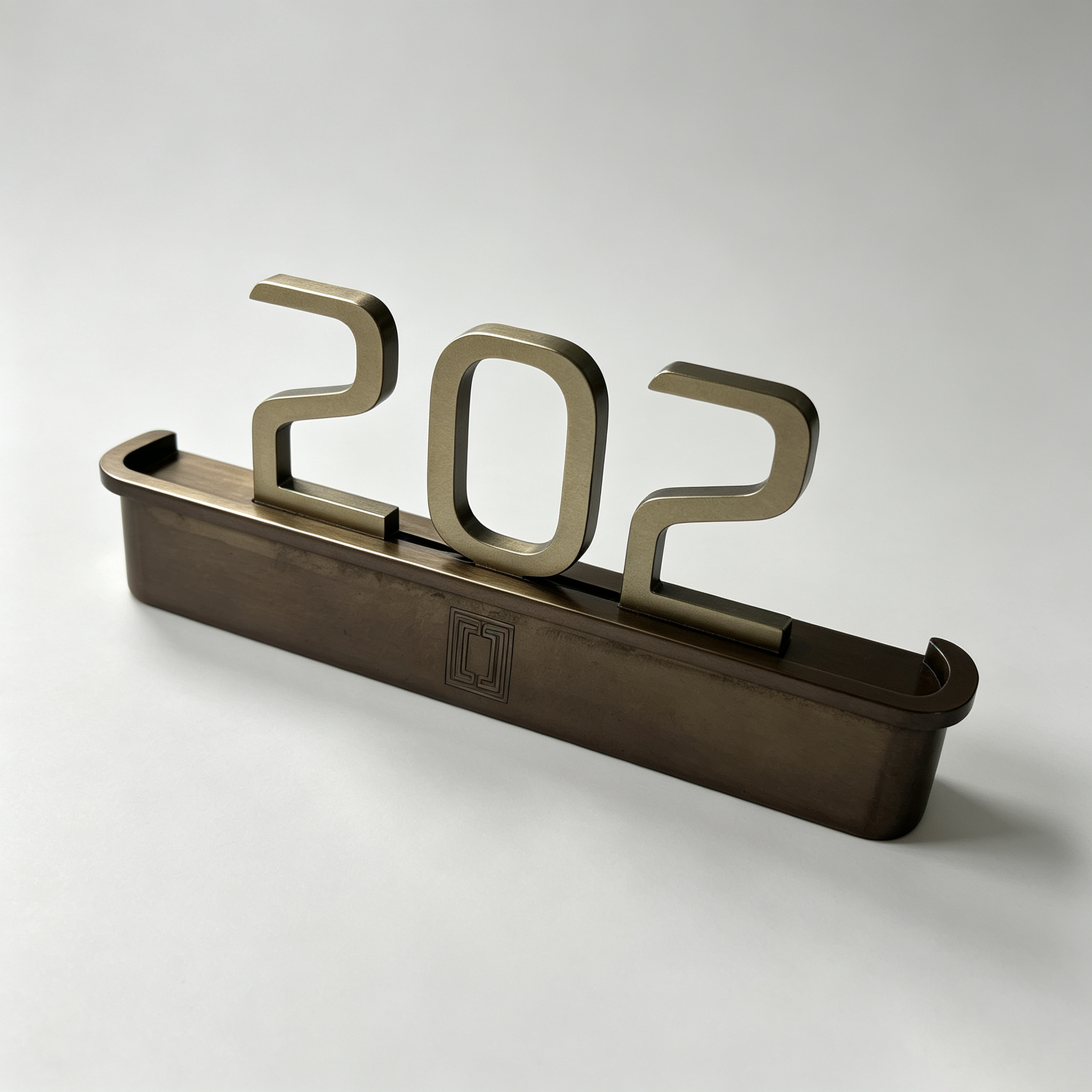 Stainless Steel Indoor Room Number Sign for Hotels