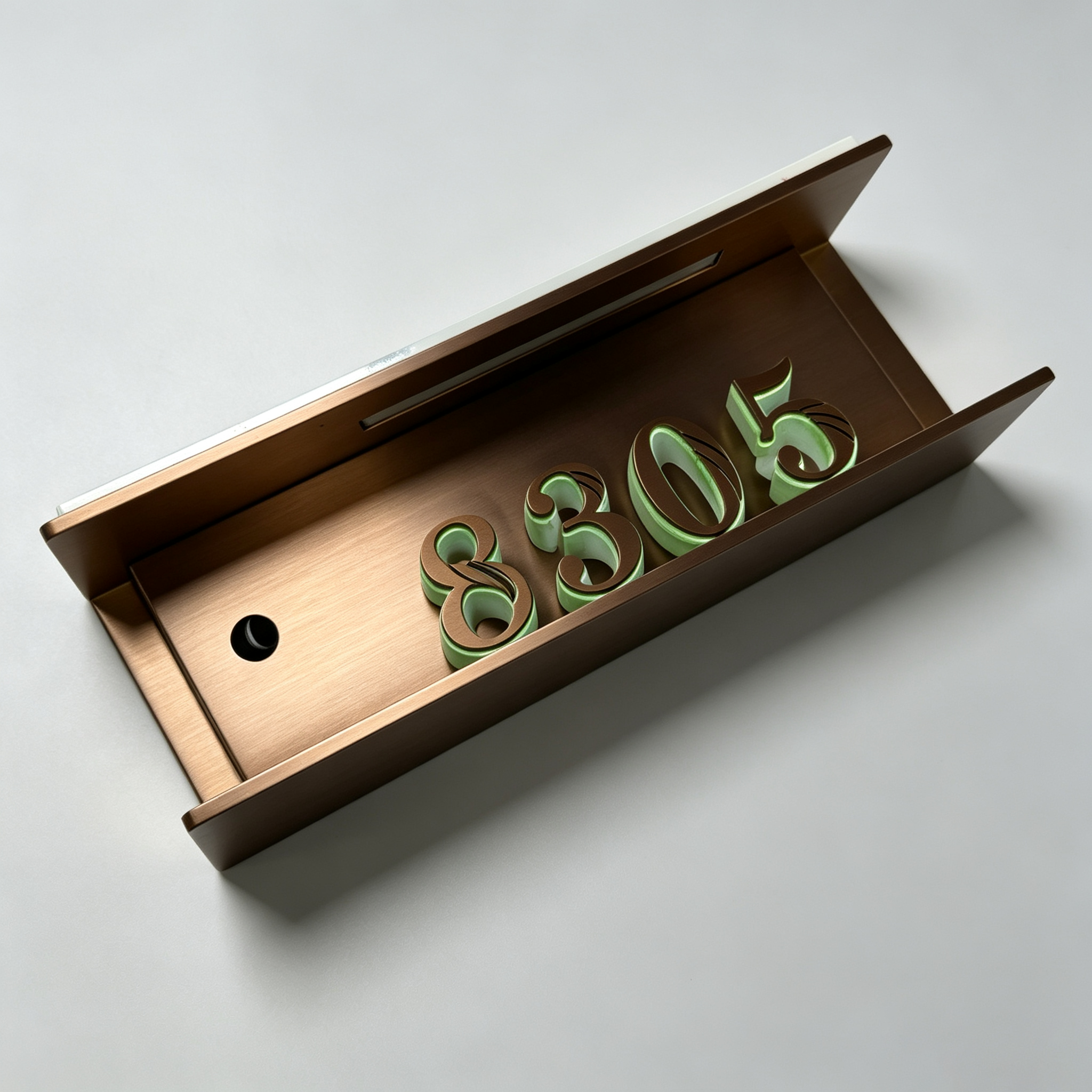 Backlit LED Hotel Room Number Door Plate