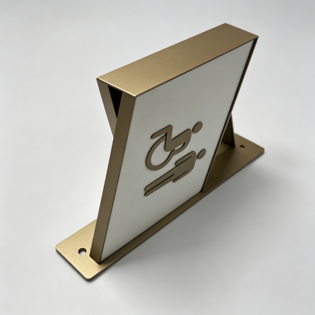 Disabled Access Restroom Hotel Facility Wall Sign