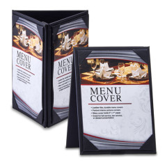 Cafeteria Counter Tent Plaque Hotel Restaurant Menu Holder Facility Sign