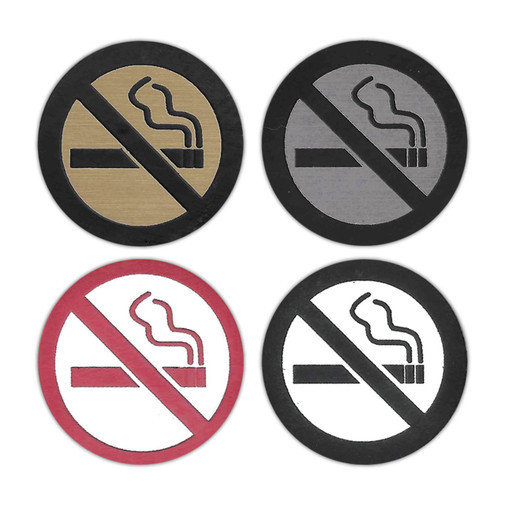 Adhesive Facility Sticker Sign Hotel Door No‑Smoking Warning Decal