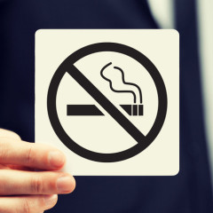 Square Facility Signage Hotel Non-smoking Wall Nameplate