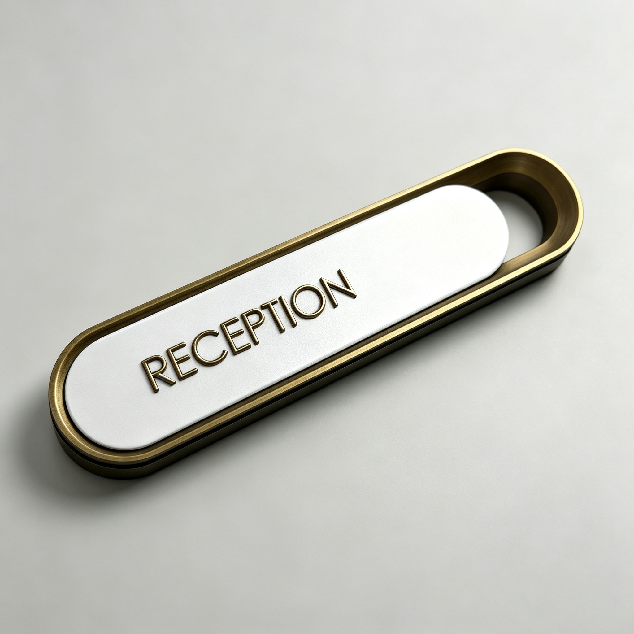 Wall Mounted Reception Facility Sign