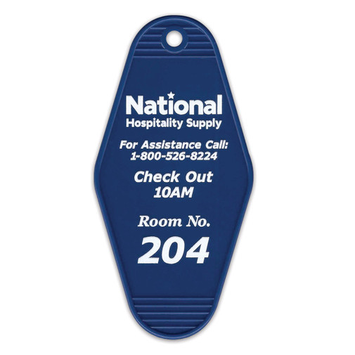 Wholesale Metal Zinc Alloy Custom Metal Vintage Retro Motel Hotel Keychain Hotel Room Fashion Advertising Gift Key Tags