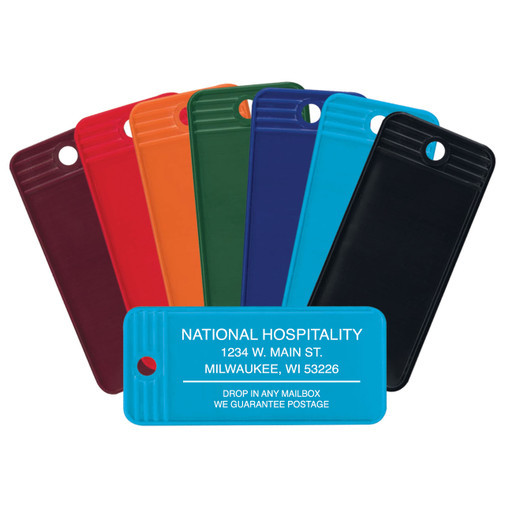 Blank Customizable Acrylic Keychain Wholesale DIY Printed Personalized Hotel Motel Key Tag Souvenir