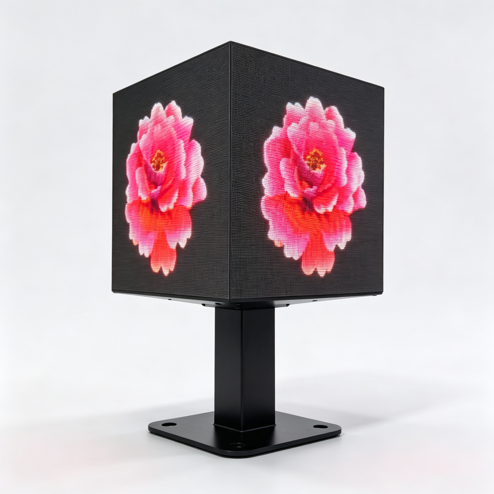 Waterproof Full Color Outdoor LED Display Advertising Wall 3D Panel Digital Sign Cube Screen