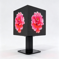 Waterproof Full Color Outdoor LED Display Advertising Wall 3D Panel Digital Sign Cube Screen