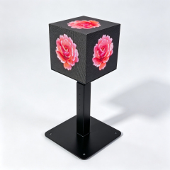 Led Display for Video Advertising Indoor Digital Wall 3D Panel Alarm De Machine Sign Color Transparent Cube Screen