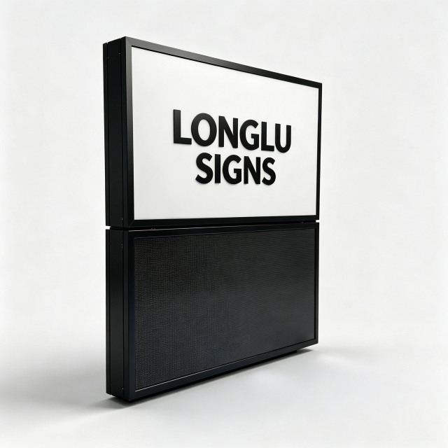 Indoor Outdoor Digital Signage and Display Video LED Poster Stand