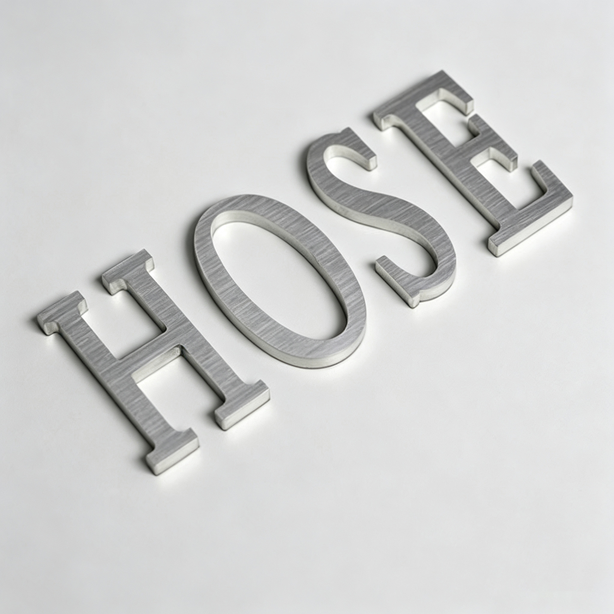 3D Laser Cut Painting Alphabet Aluminum Sign Letters For Business Decoration And Advertising