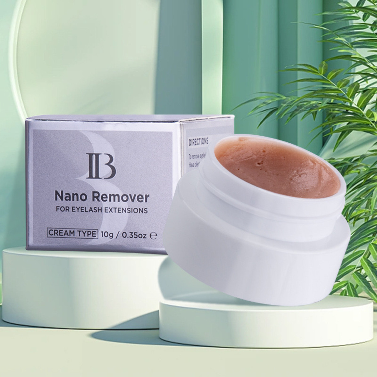 Eliminador IB NANO Original de Corea para extensiones de pestañas, 10g, tipo crema, removedor de pegamento de pestañas postizas, herramienta de limpieza rápida sin estimulación