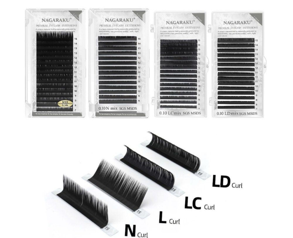 Blister de pestañas (0.07mm L 7-15 mm)