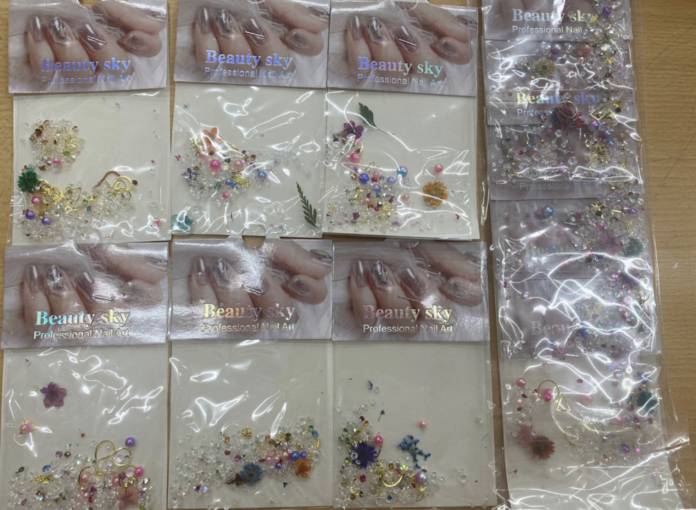 Decoración surtida plantilla C/6pzs