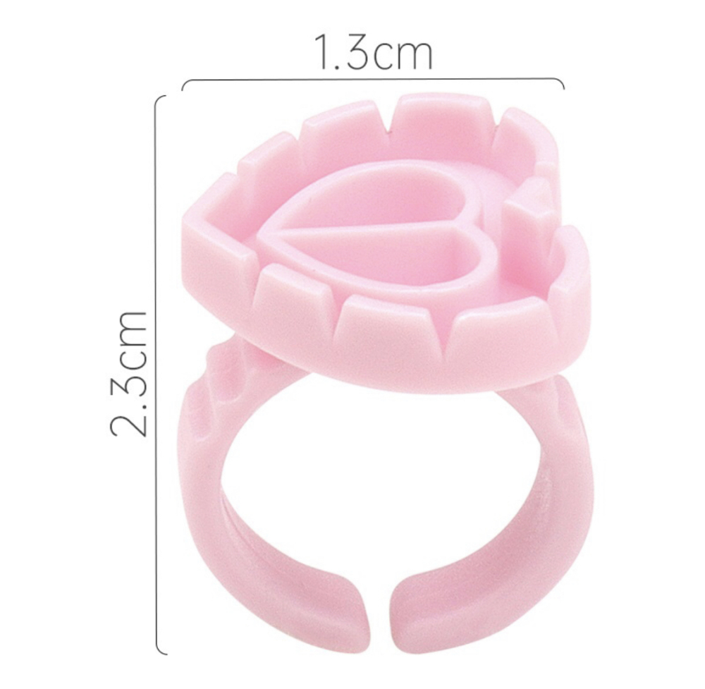 Anillo para pestaña (paquete de 10 bolsas con 100pzs)