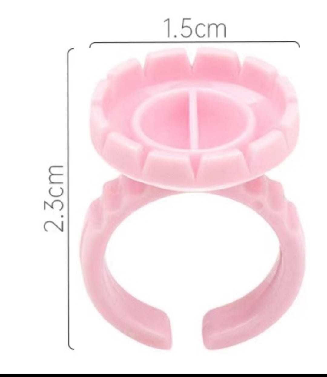 Anillos con divisiones (paquete de 10 bolsitas con 50 piezas)