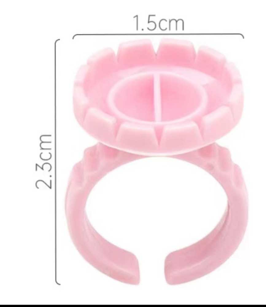 Anillos con divisiones (paquete de 10 bolsitas con 50 piezas)