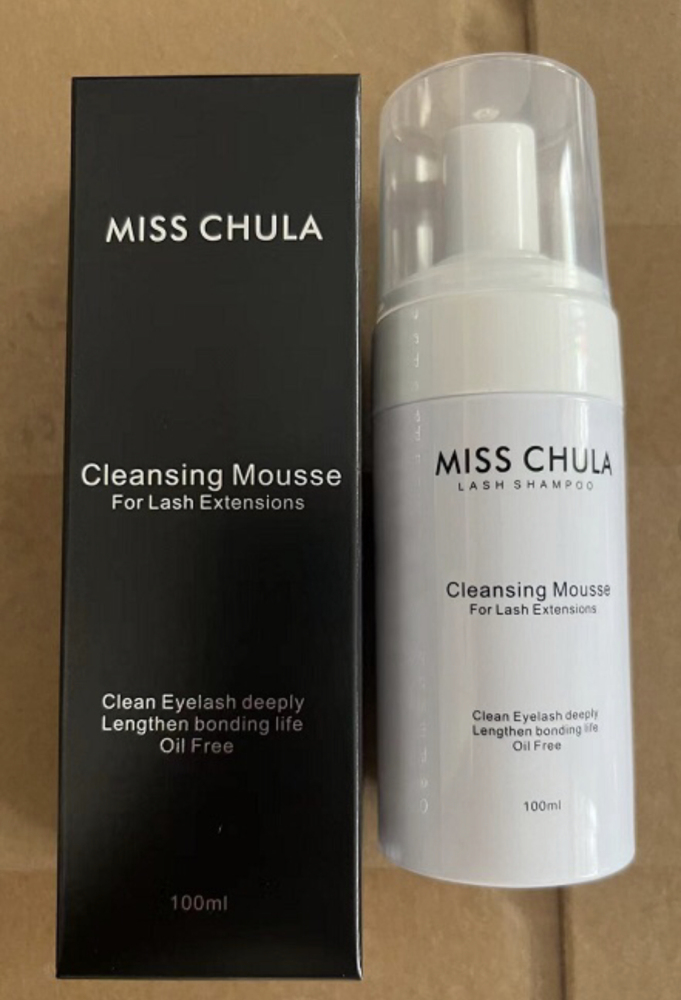 Espuma limpiadora para pestaña