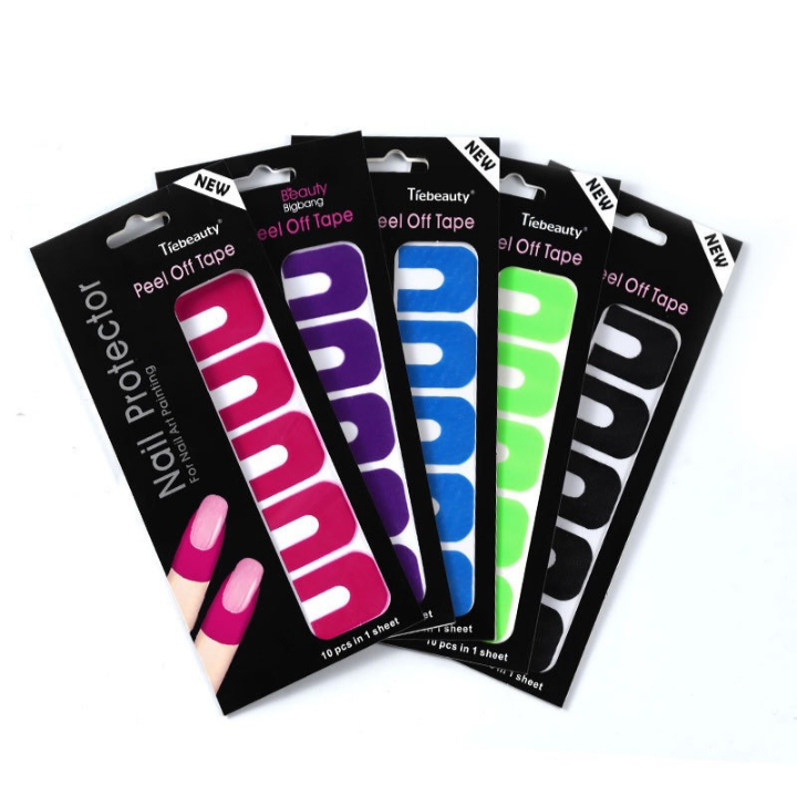 Protector desechable para esmalte de uñas/ paquete con 12 pz