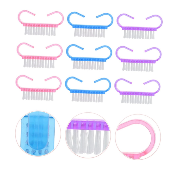 Cepillo quita polvo para manicure/ paquete con 12 pz