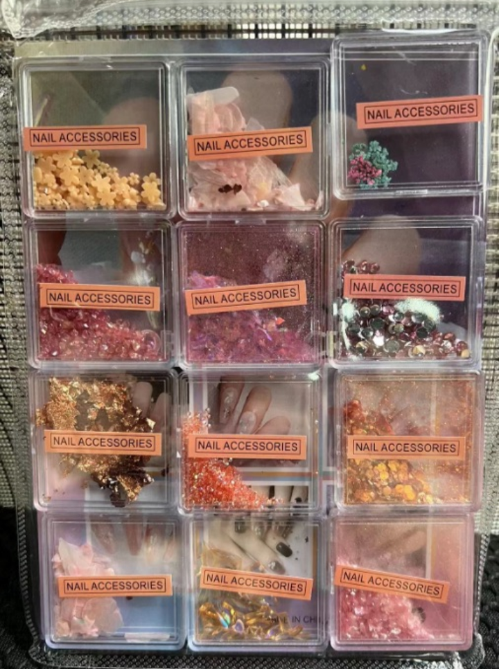 Planilla decoración surtida (naranja)