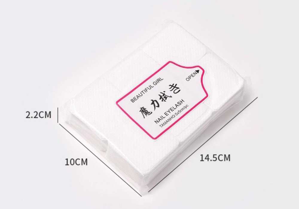 Toallas sin pelusa para manicura, pedicura y lashista  remover residuos.