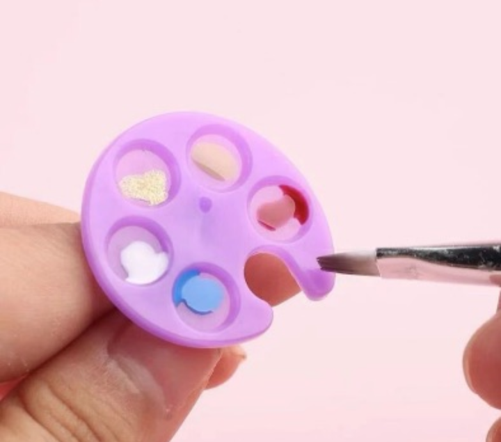Anillo mezclador para uñas/paquete de 10 bolsitas con 10 pz