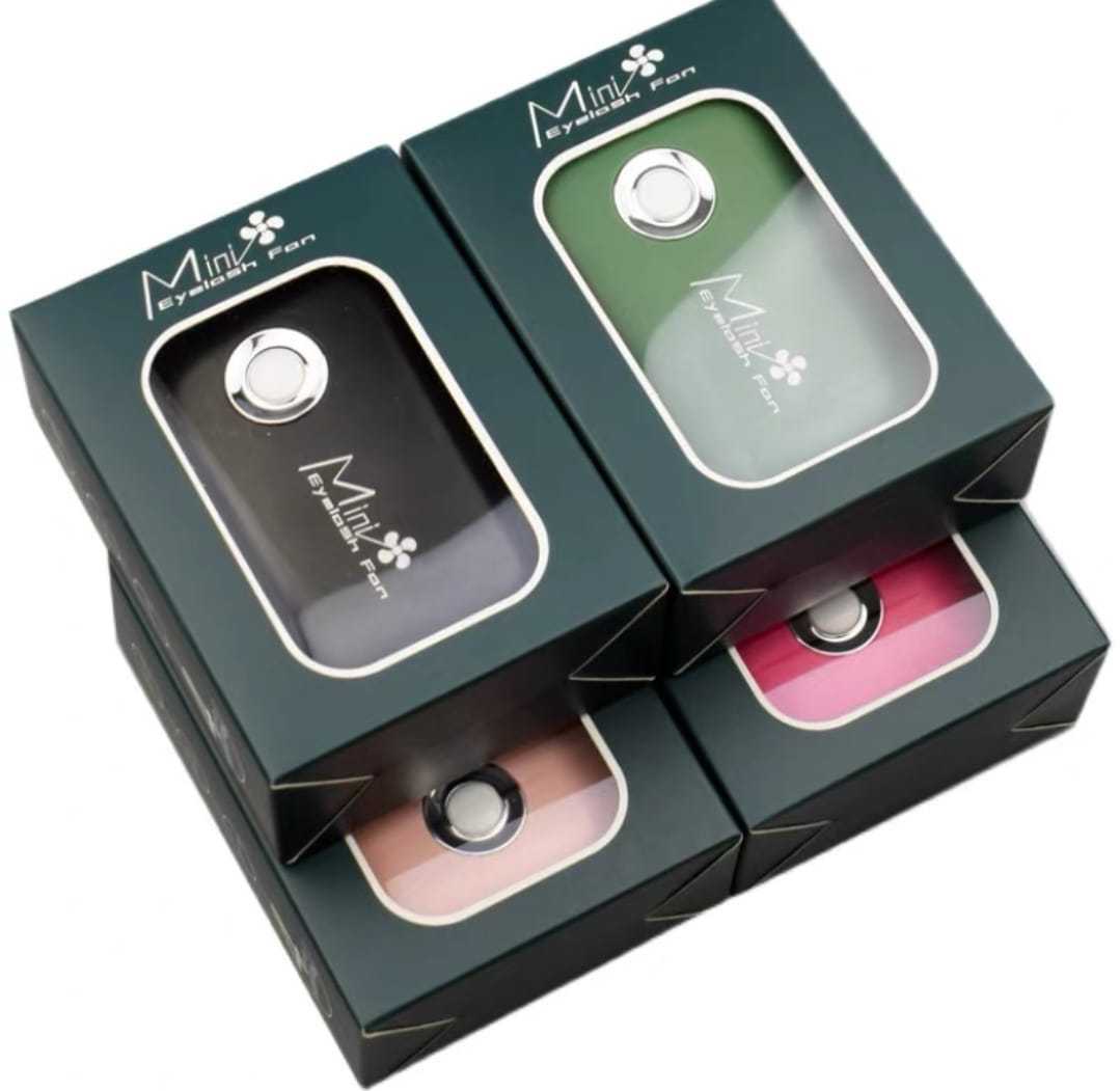 Mini ventilador para extension de pestañas de 3 velocidades