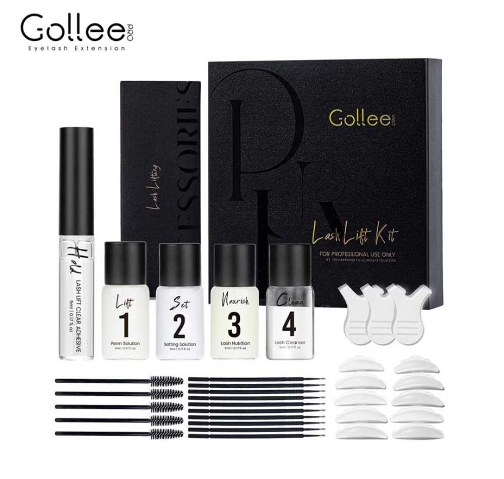 Kit profesional Lash Lifting de rizado de pestañas Golle