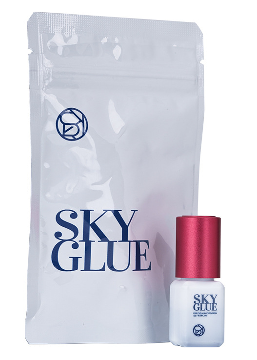 Adhesivo Pegamento Para Pestañas Sky Glue Tapa Roja S+