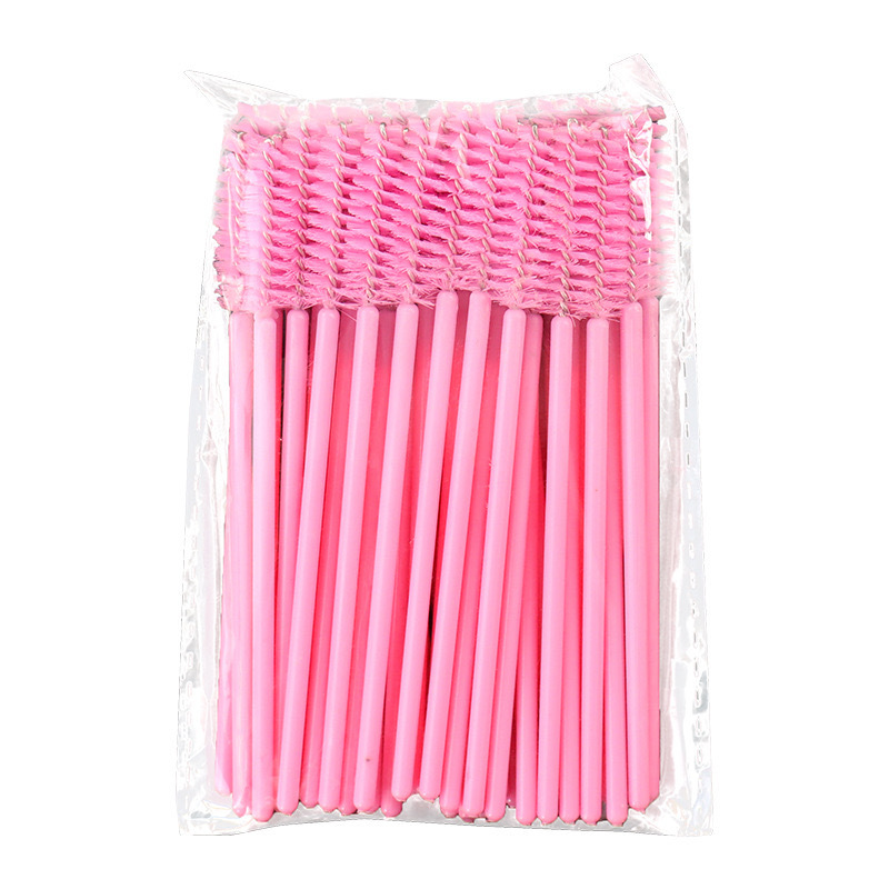 Cepillos peines para Extensión de pestañas / Paquete de 10 bolsitas x50 piezas