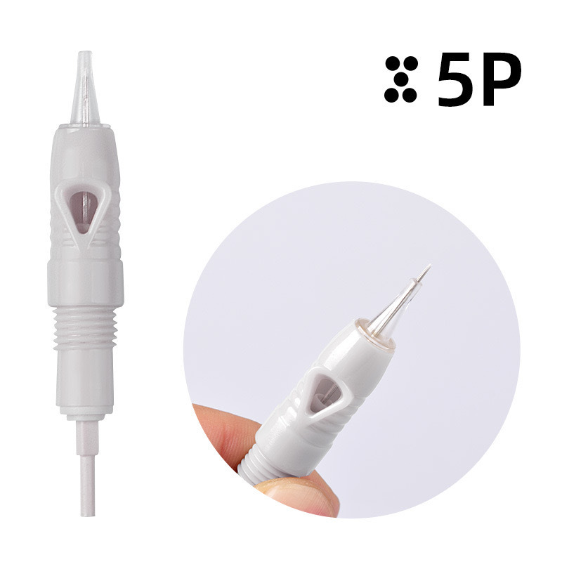 Aguja cartucho para dermografo ( 5P paquete con 100 piezas)