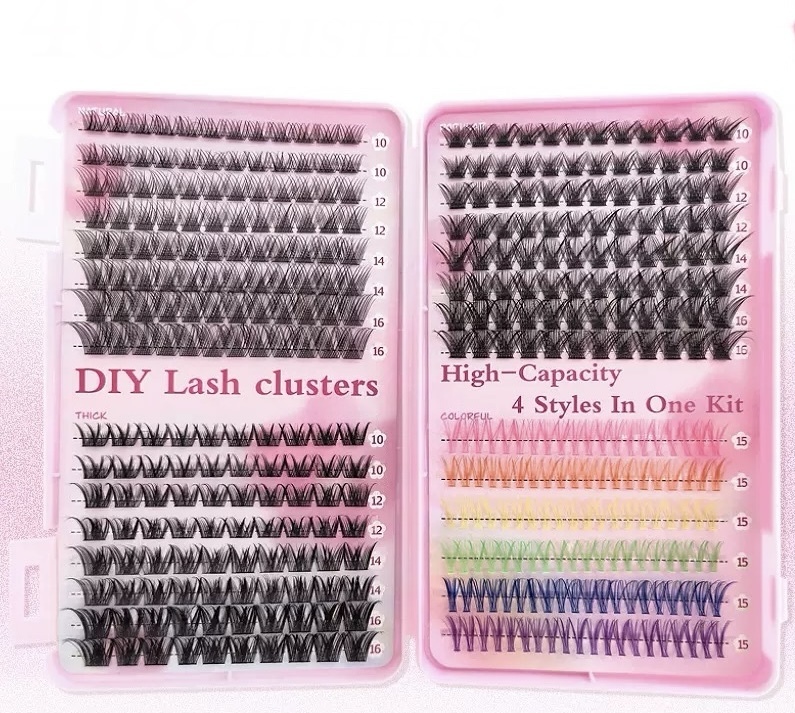 Kit Extensiones de Pestañas DIY con Pegamento y Pinza