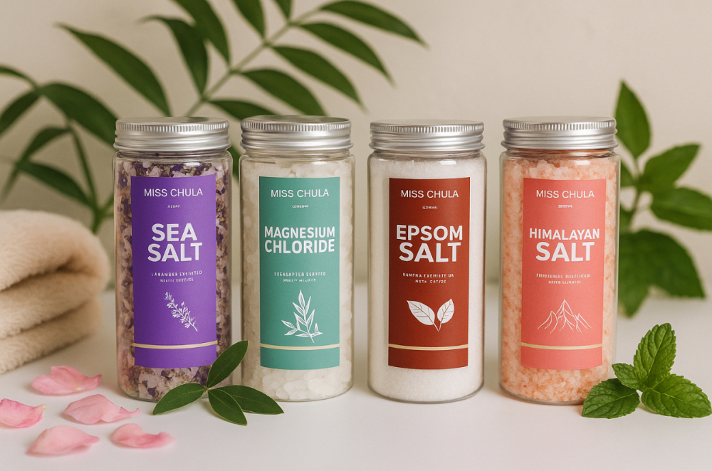 Serie de Sales de Baño Naturales
