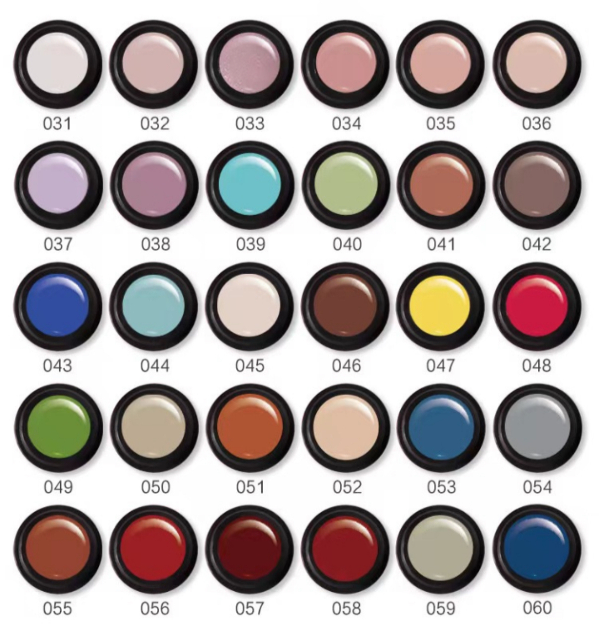 Gel painting gama de 30 colores