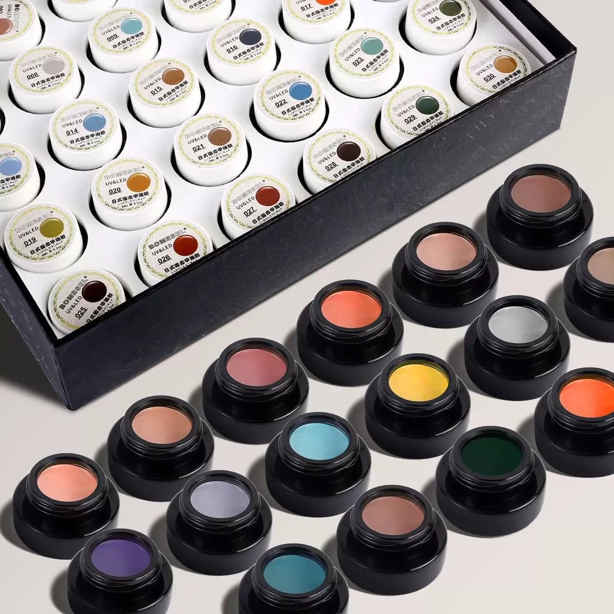 Gel painting gama de 30 colores