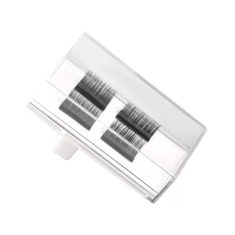 Paleta para extensiones de pestañas, caja de aplicación rápida /Paquete con 12 piezas