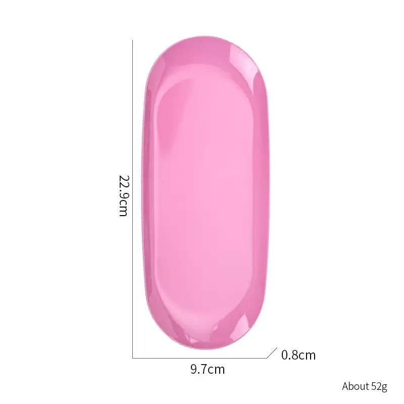 Bandeja para uñas profesional – Soporte para manicure 22.9cm /Paquete con 12 piezas