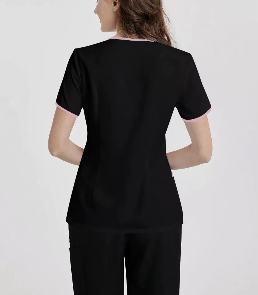 Uniforme médico mujer cómodo y elegante – Conjunto de enfermería para clínica, spa y estética