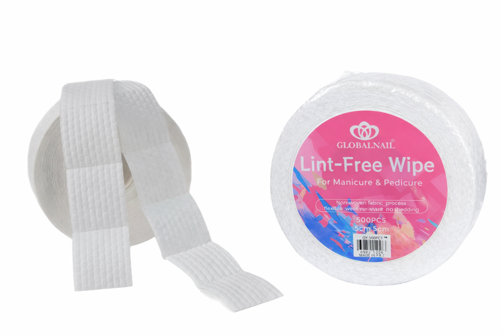 Toallitas sin pelusa para uñas – Limpieza de Gel UV/LED ( 500 pzs)