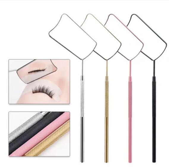 Espejo para Extensiones de Pestañas – Herramienta Profesional /Paquete con 12 piezas