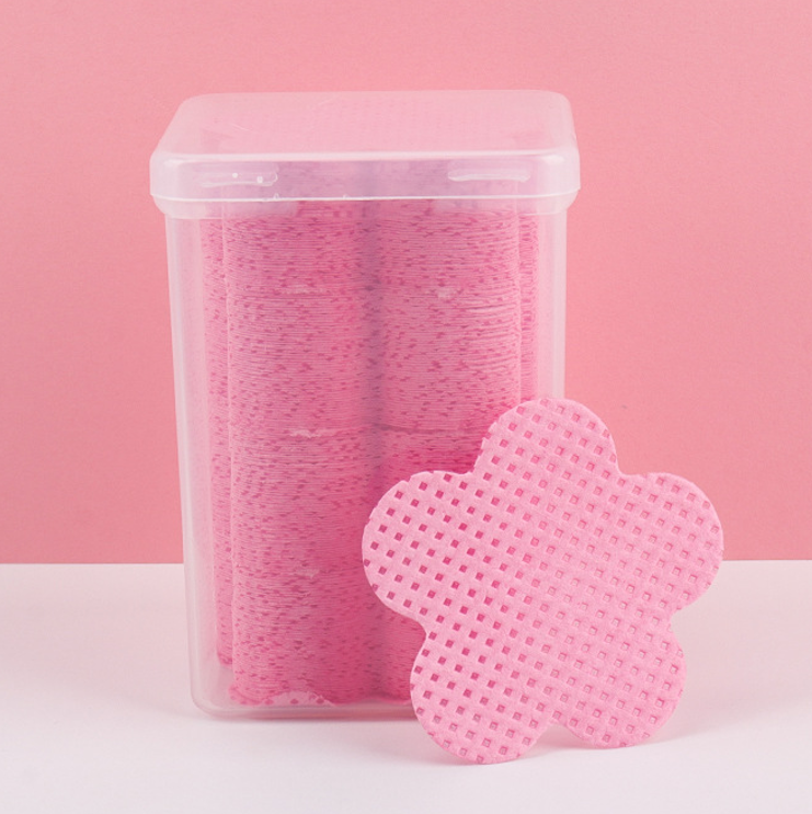 Toallitas sin pelusa para uñas – Pads de limpieza para gel y esmalte /Paquete con 12 piezas